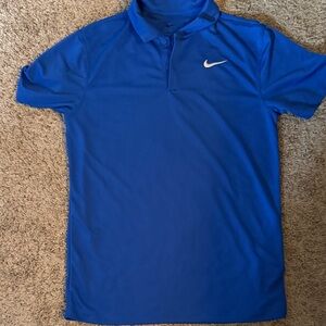 Nike Men's Royal Blue Polo Shirt